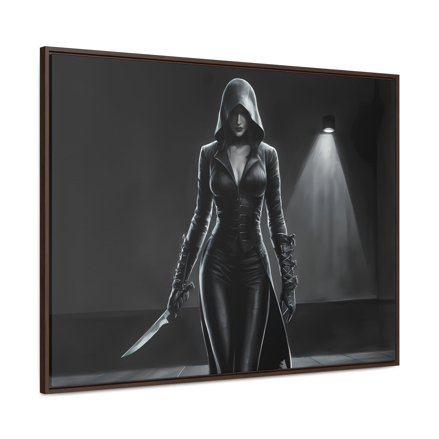 The Shadow's Blade - Gallery Canvas Wraps, Horizontal Frame