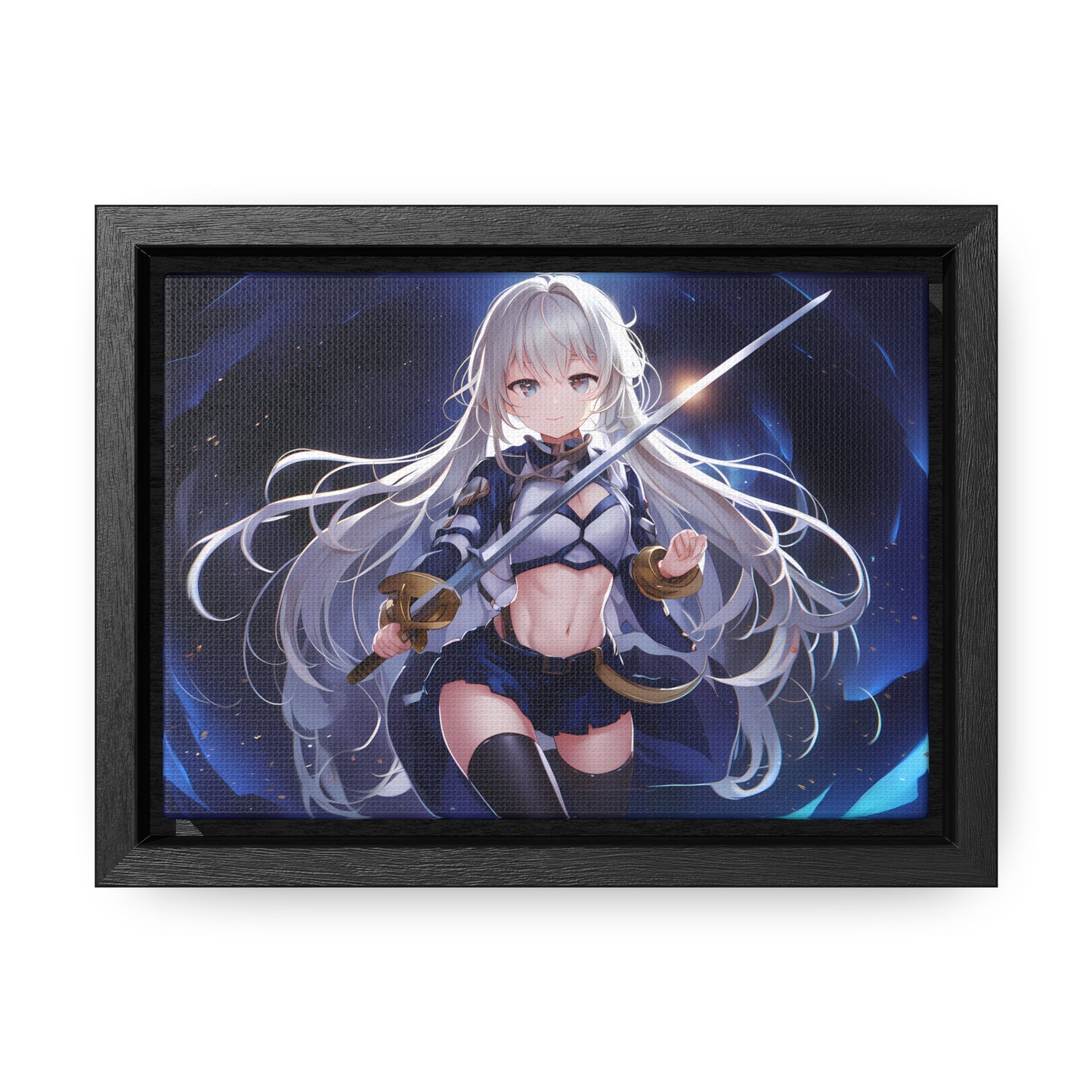 Blade of the Celestial Knight - Gallery Canvas Wraps, Horizontal Frame