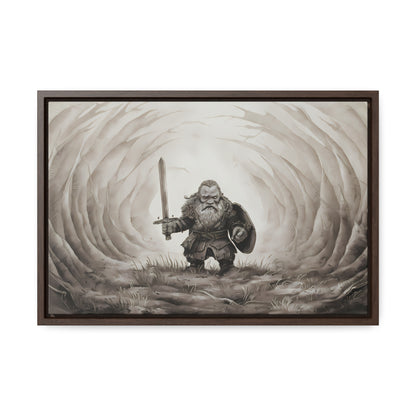 Defender of the Hollowed Path - Gallery Canvas Wraps, Horizontal Frame