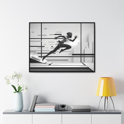 Velocity Shift - Gallery Canvas Wraps, Horizontal Frame