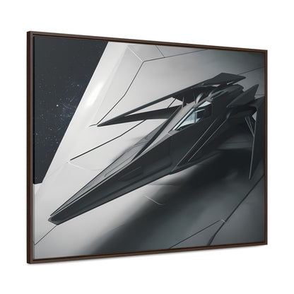 Starlance Stealth Interceptor - Gallery Canvas Wraps, Horizontal Frame