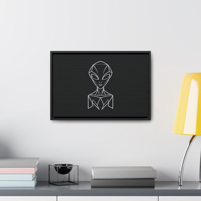 Alien Geometry - Gallery Canvas Wraps, Horizontal Frame