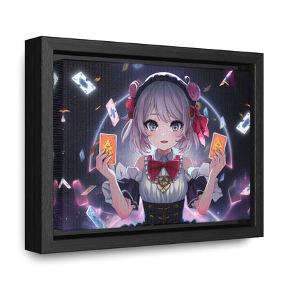 "Arcane Card Mastery" - Gallery Canvas Wraps, Horizontal Frame