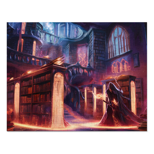 Arcane Library of the Eternal Flame - Jigsaw Puzzle (30, 110, 252, 500,1000-Piece)