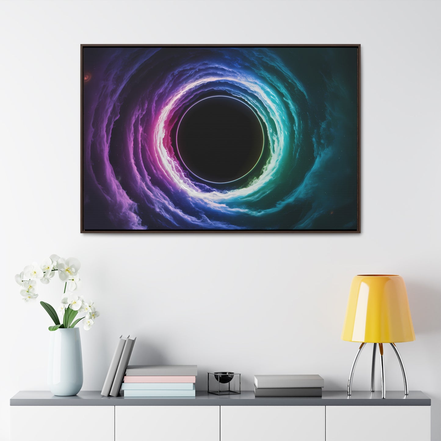 Ethereal Void - Gallery Canvas Wraps, Horizontal Frame