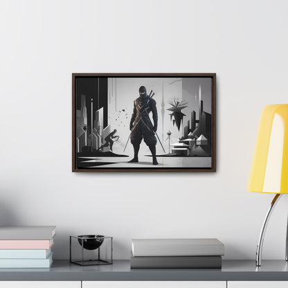 Shadowblade: The Silent Protector - Gallery Canvas Wraps, Horizontal Frame