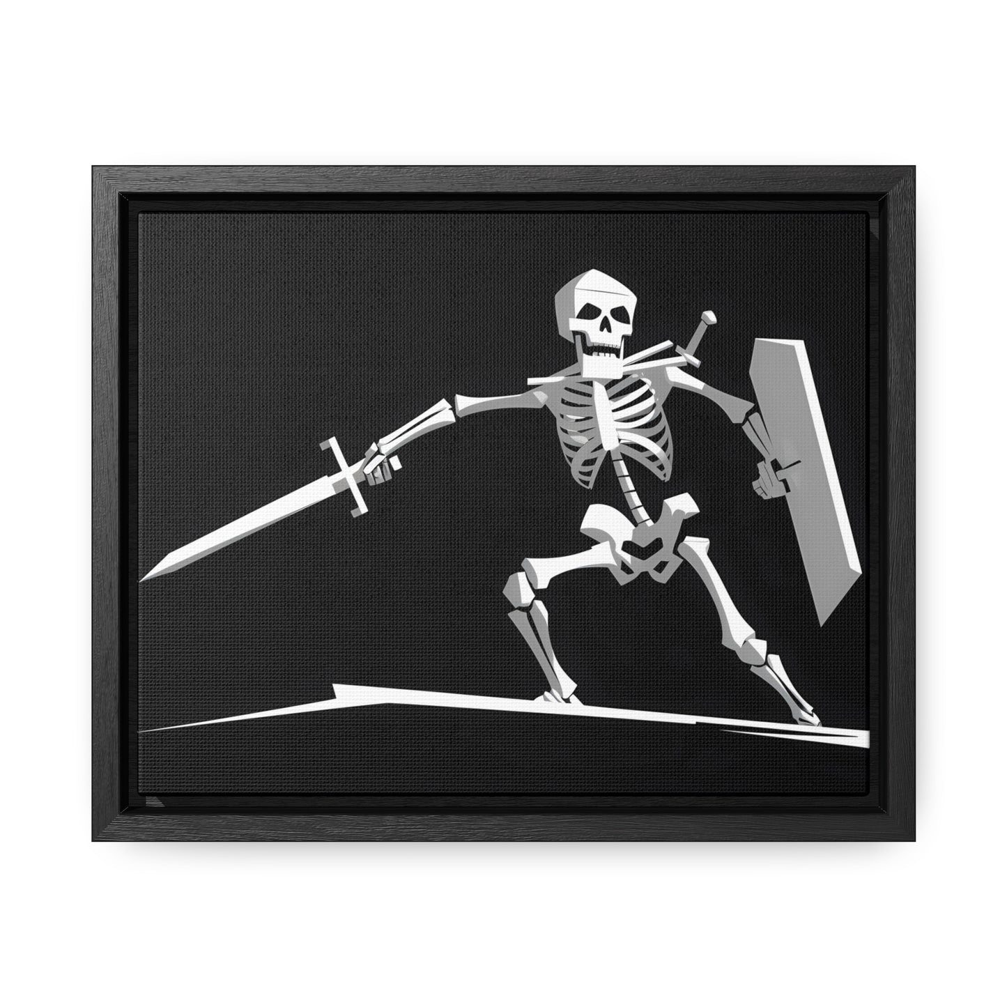 The Undead Sentinel - Gallery Canvas Wraps, Horizontal Frame