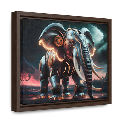 "Clockwork Titan" - Gallery Canvas Wraps, Horizontal Frame