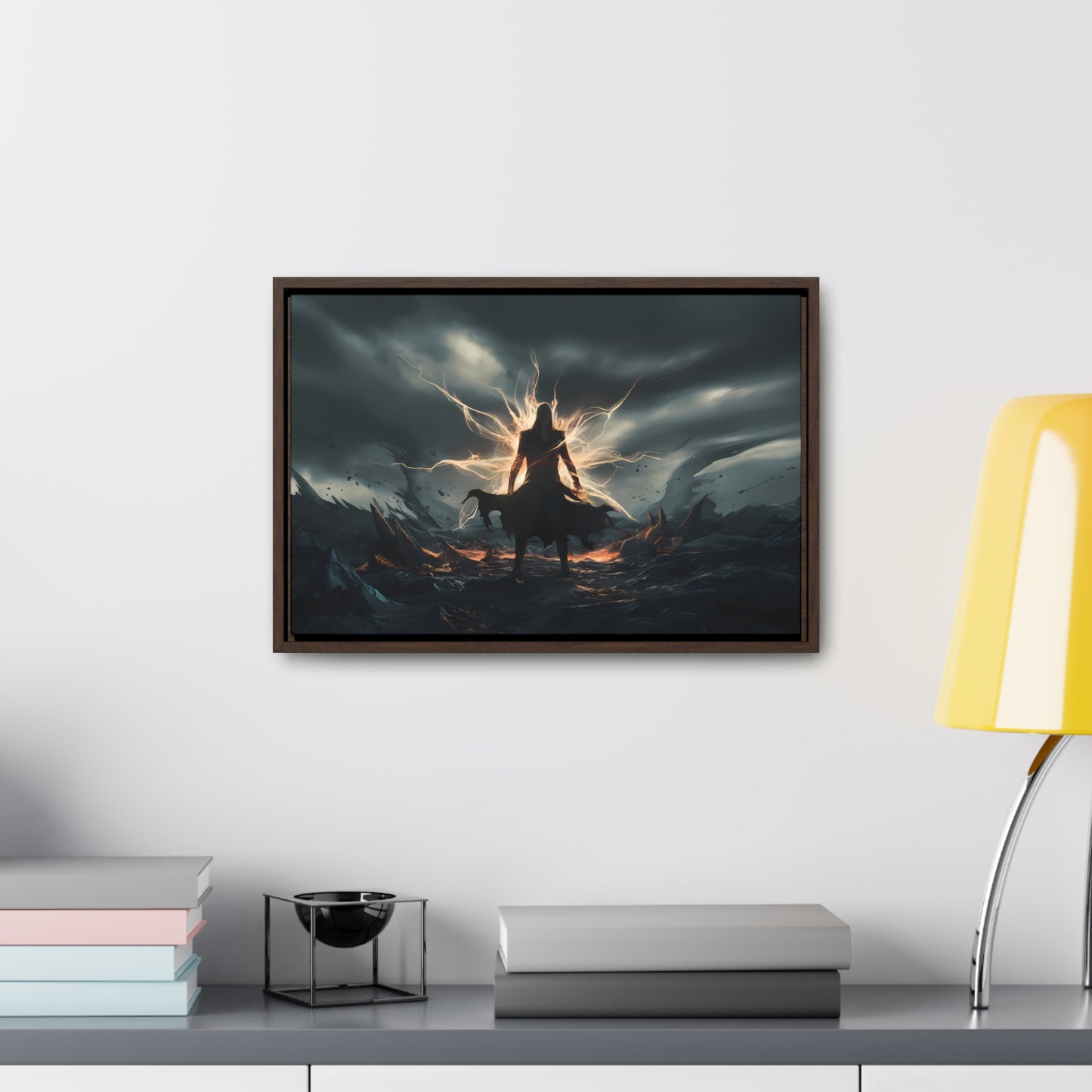 Eclipse of the Dark Conqueror - Gallery Canvas Wraps, Horizontal Frame