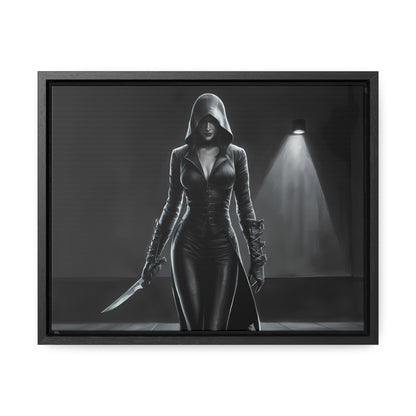 The Shadow's Blade - Gallery Canvas Wraps, Horizontal Frame