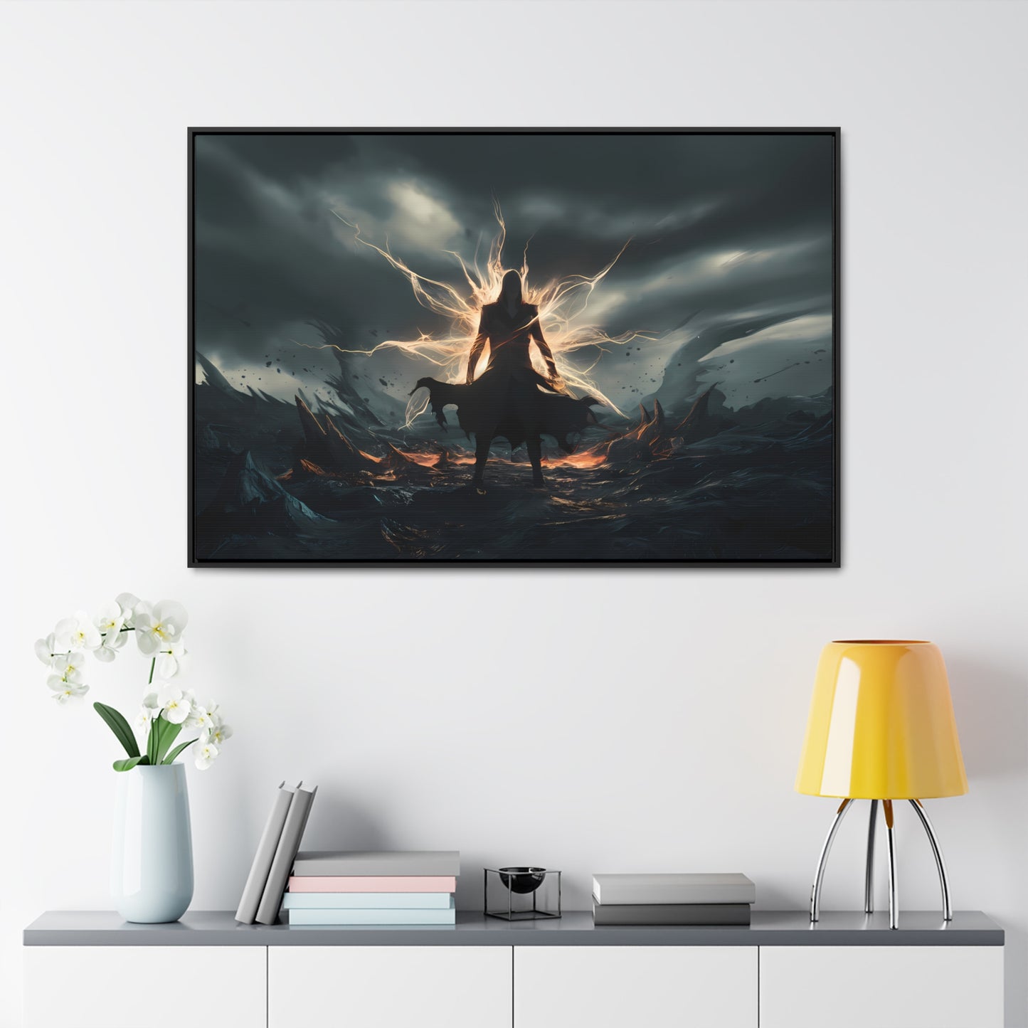 Eclipse of the Dark Conqueror - Gallery Canvas Wraps, Horizontal Frame