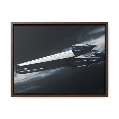 Starship of the Void - Gallery Canvas Wraps, Horizontal Frame