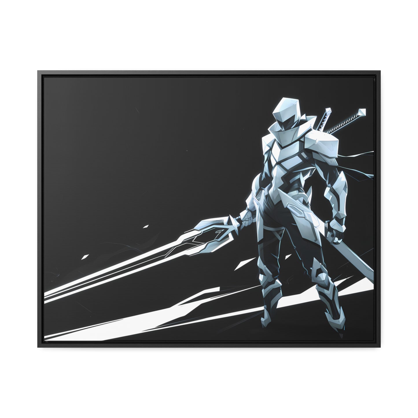 Blade of the Shadow Knight - Gallery Canvas Wraps, Horizontal Frame