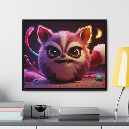 Cosmic Candy Critter - Gallery Canvas Wraps, Horizontal Frame