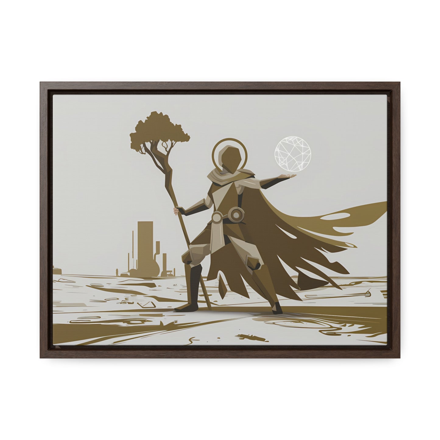 Guardian of the Wasteland - Gallery Canvas Wraps, Horizontal Frame