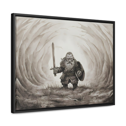 Defender of the Hollowed Path - Gallery Canvas Wraps, Horizontal Frame