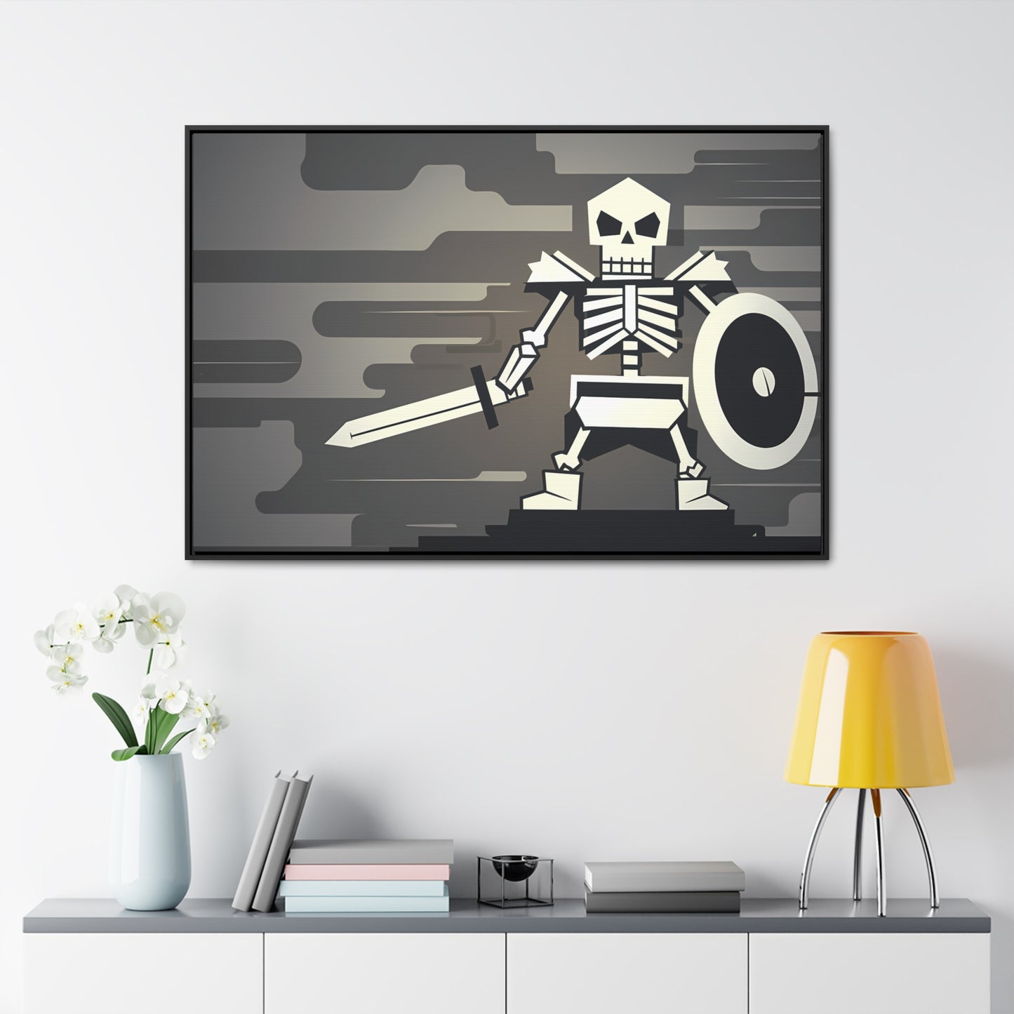 The Undead Sentinel - Gallery Canvas Wraps, Horizontal Frame