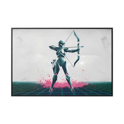 Digital Sentinel - Gallery Canvas Wraps, Horizontal Frame