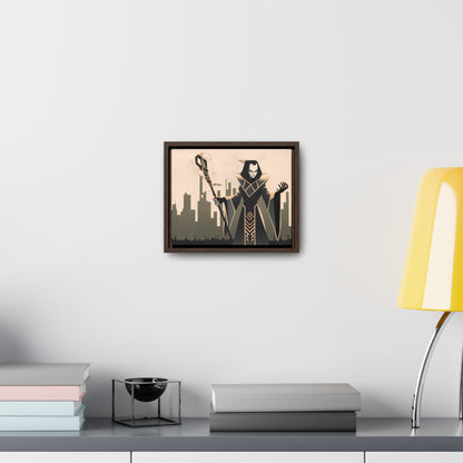 Shadow Sovereign of the Forsaken City - Gallery Canvas Wraps, Horizontal Frame