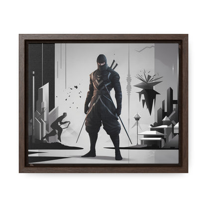 Shadowblade: The Silent Protector - Gallery Canvas Wraps, Horizontal Frame