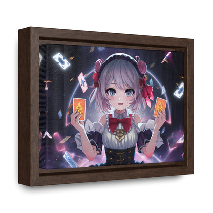 "Arcane Card Mastery" - Gallery Canvas Wraps, Horizontal Frame