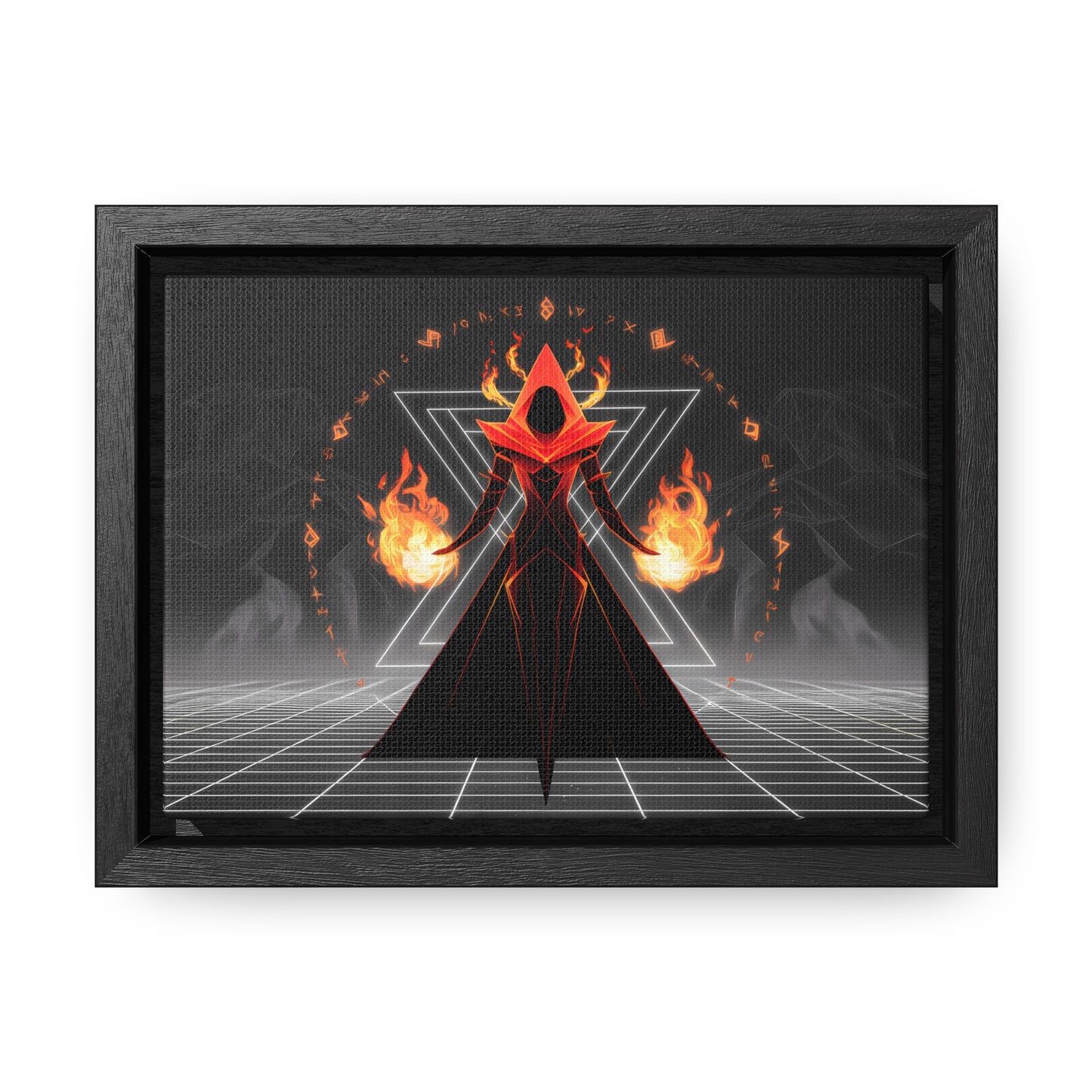 Eternal Pyromancer - Gallery Canvas Wraps, Horizontal Frame