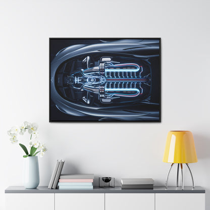 "Symphony of Engineering" - Gallery Canvas Wraps, Horizontal Frame