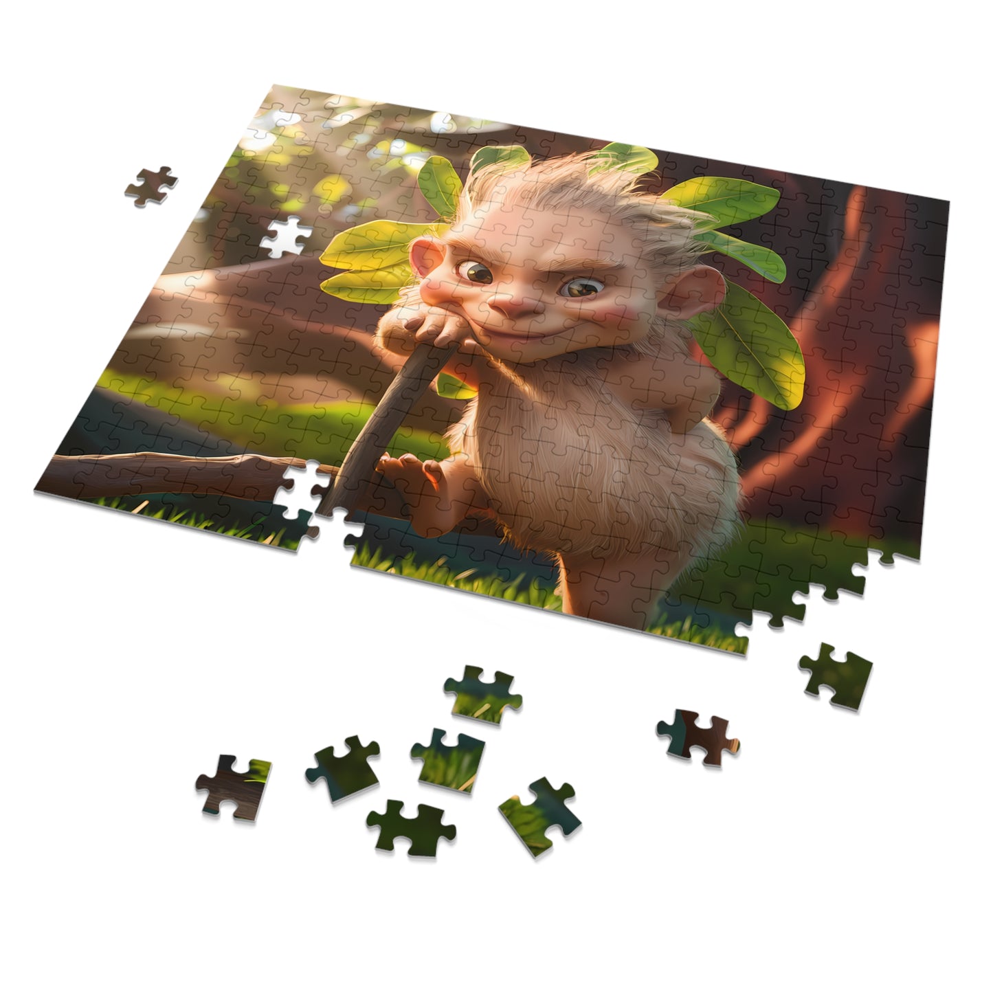 Forest Sprite Mischief - Jigsaw Puzzle (30, 110, 252, 500,1000-Piece)