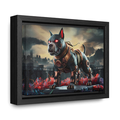 Cyberhound Sentinel - Gallery Canvas Wraps, Horizontal Frame