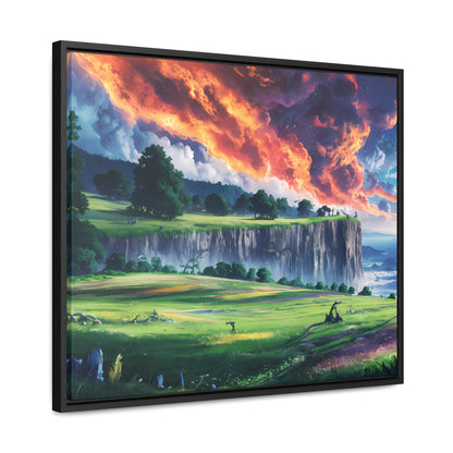 Edge of the Burning Sky - Gallery Canvas Wraps, Horizontal Frame