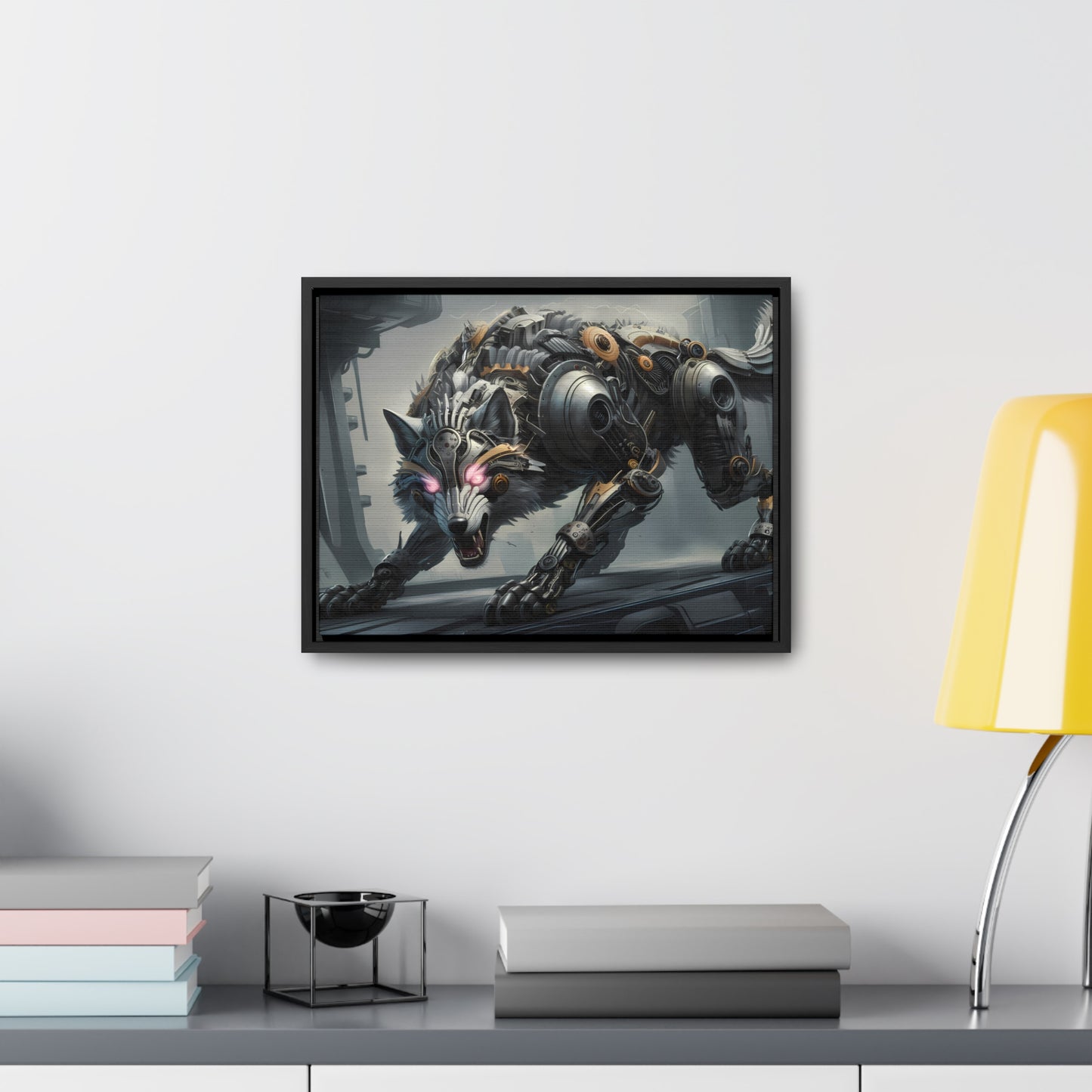 Cybernetic Alpha - Gallery Canvas Wraps, Horizontal Frame