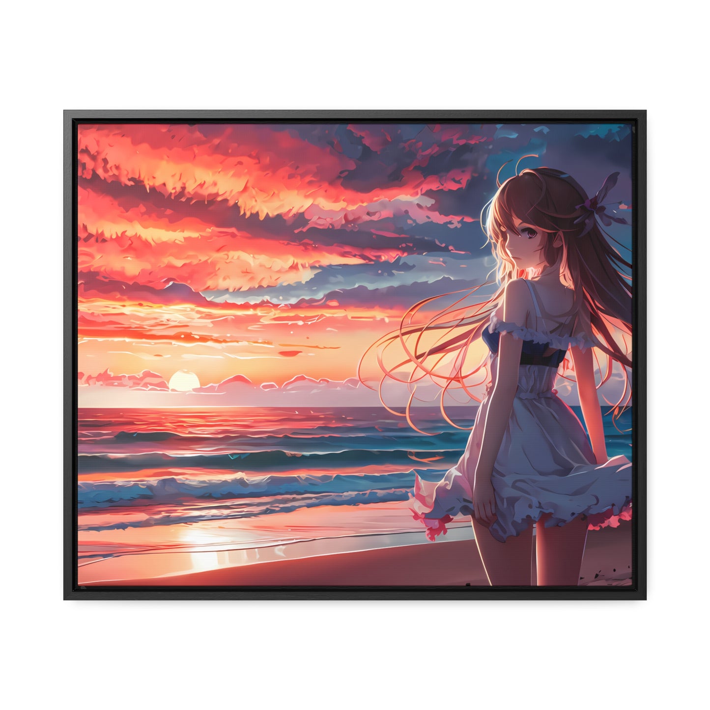 Sunset Reverie - Gallery Canvas Wraps, Horizontal Frame