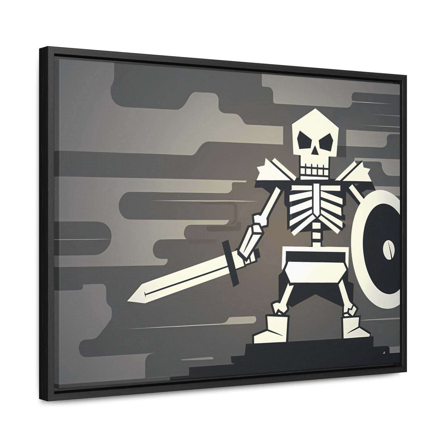 The Undead Sentinel - Gallery Canvas Wraps, Horizontal Frame