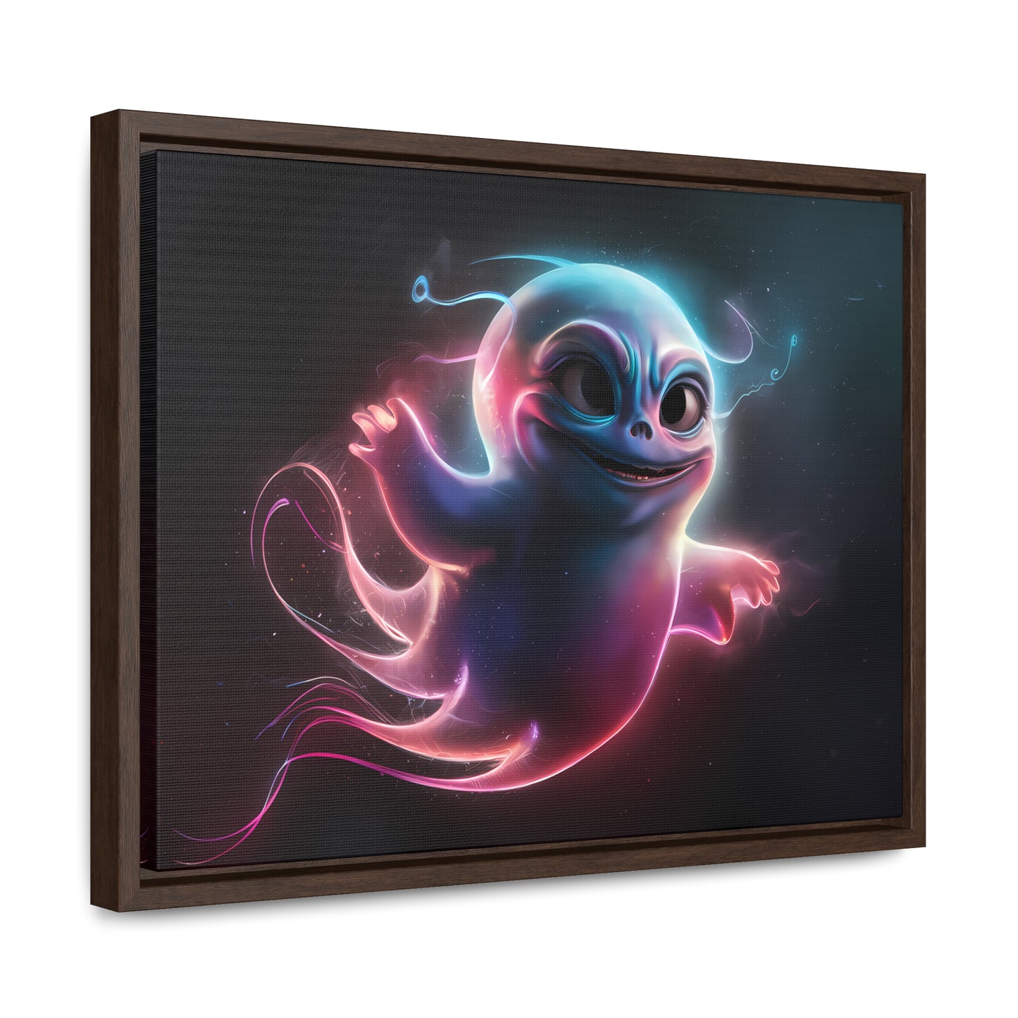 Neon Ghostling - Gallery Canvas Wraps, Horizontal Frame