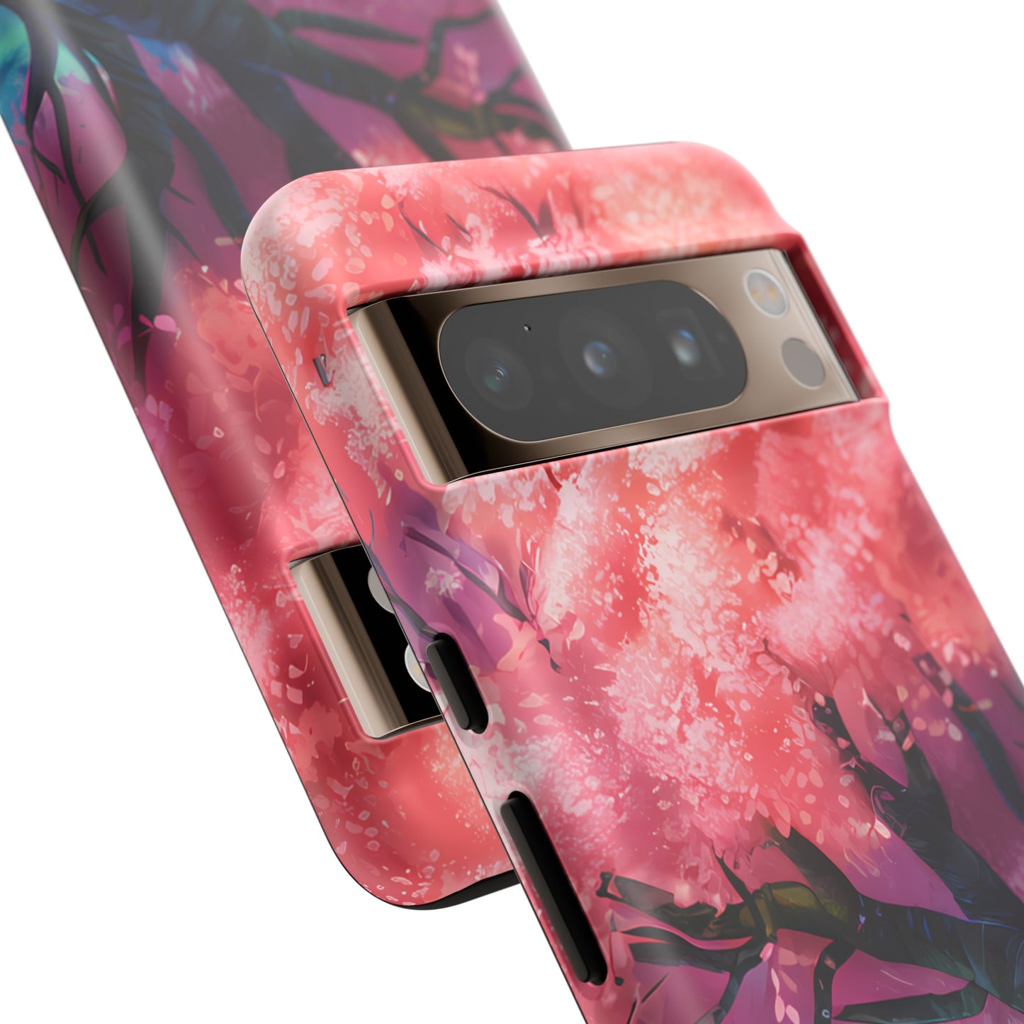 Idyllic Cherry Blossom and a Hut - Smartphone Tough Cases