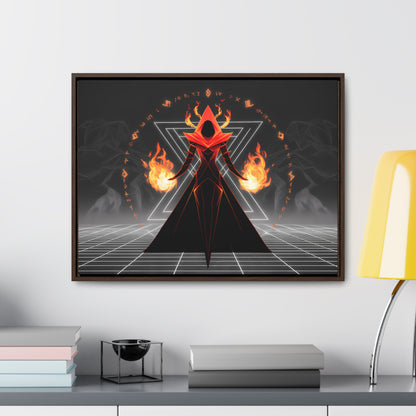 Eternal Pyromancer - Gallery Canvas Wraps, Horizontal Frame