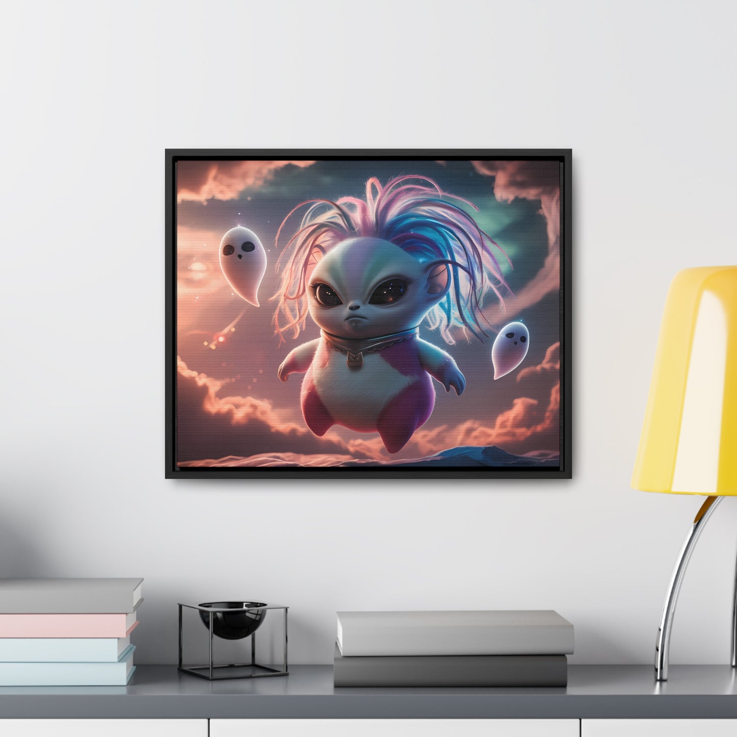 Guardian of the Twilight Spirits - Gallery Canvas Wraps, Horizontal Frame