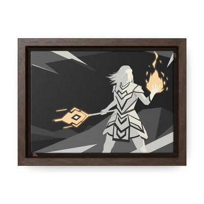 Ethereal Flamebearer - Gallery Canvas Wraps, Horizontal Frame