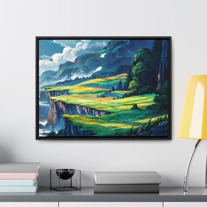 Edge of the Wild Coast - Gallery Canvas Wraps, Horizontal Frame