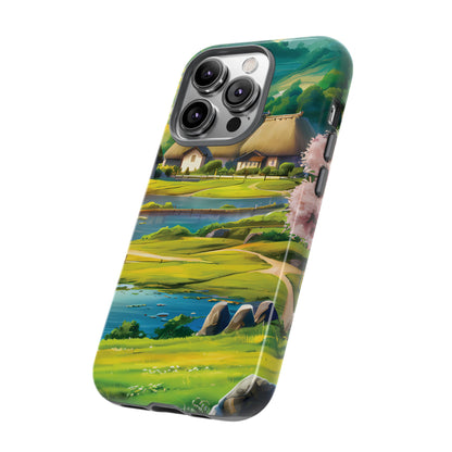 Idyllic Anime Village - Smartphone Tough Cases