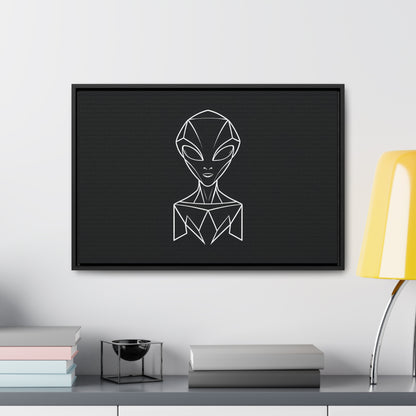 Alien Geometry - Gallery Canvas Wraps, Horizontal Frame