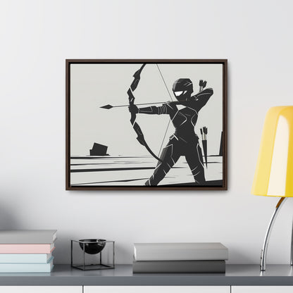 Silent Hunter - Gallery Canvas Wraps, Horizontal Frame