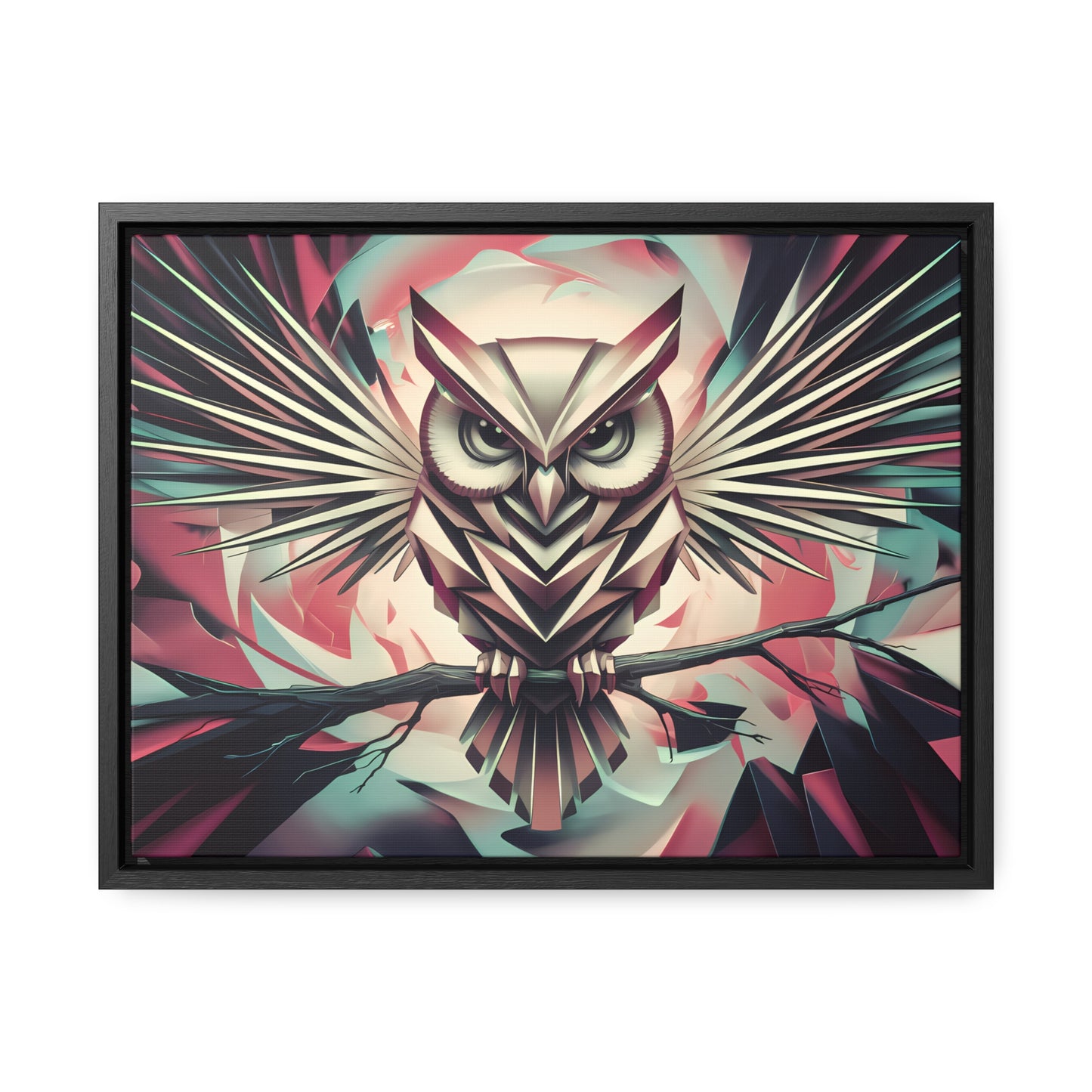 "Mechanical Wisdom" - Gallery Canvas Wraps, Horizontal Frame