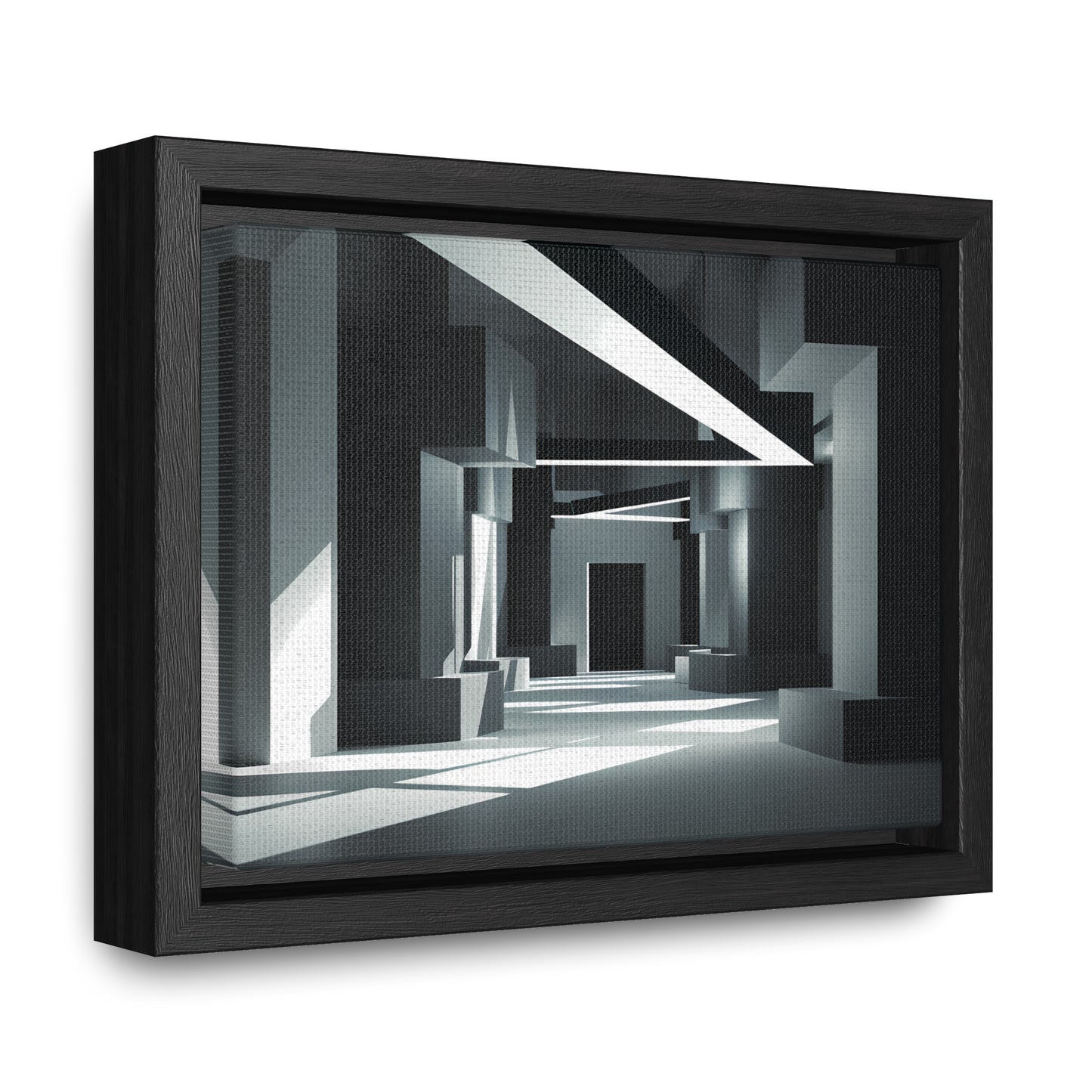 Echoes of Geometry - Gallery Canvas Wraps, Horizontal Frame