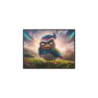 Feathered Fury: The Guardian of the Sky - Gallery Canvas Wraps, Horizontal Frame