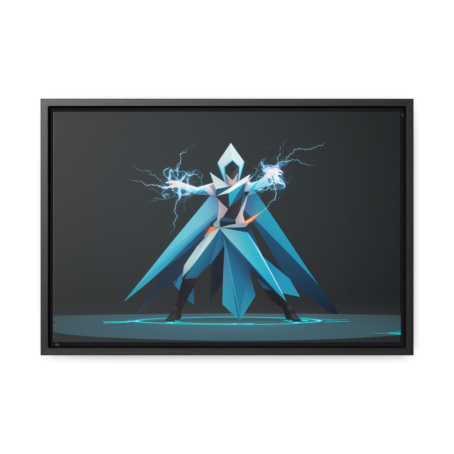 Stormbound Sentinel - Gallery Canvas Wraps, Horizontal Frame