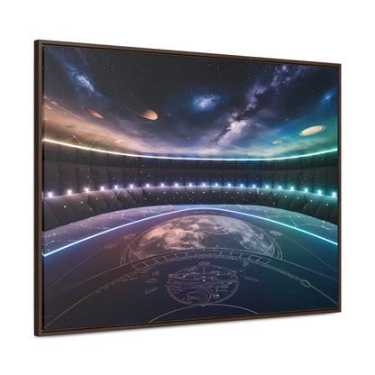 Stellar Observatory Nexus - Gallery Canvas Wraps, Horizontal Frame