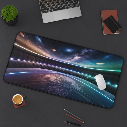 Space Ship View - Desk Mat