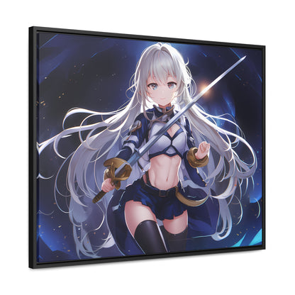 Blade of the Celestial Knight - Gallery Canvas Wraps, Horizontal Frame