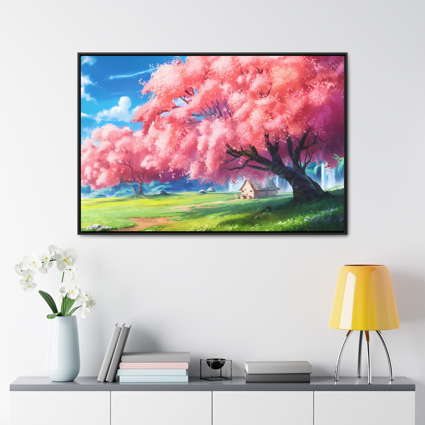 Whispers of Spring - Gallery Canvas Wraps, Horizontal Frame